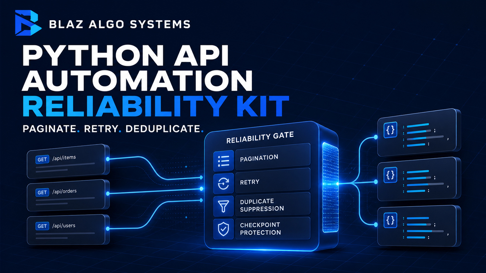 Python API Automation Reliability Kit cover